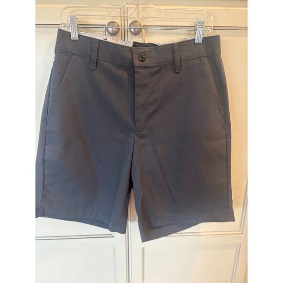Red Kap Men's Dark Grey Classic Plain Front Shorts Size 32 - Picture 1 of 3